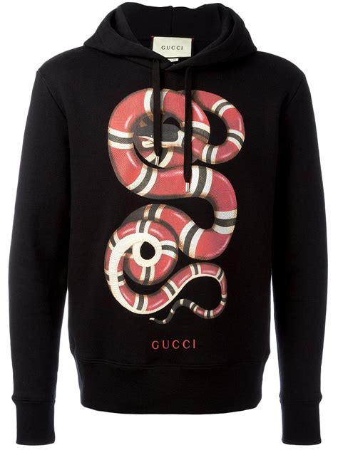 black gucci snake hoodie|More.